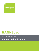 Hannspree HannsPad SN1AT74 Le manuel du propriétaire