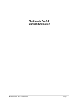 HDR Soft Photomatix Pro 3.2 Macintosh Mode d'emploi
