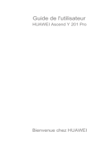Huawei Ascend Y 201 Pro Le manuel du propriétaire