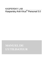 Kaspersky Anti-Virus Personal 5.0 Manuel utilisateur