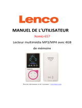 Lenco Xemio-657 Le manuel du propriétaire