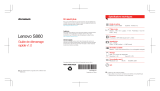 Lenovo S860 Guide de démarrage rapide