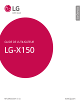 LG x150 Le manuel du propriétaire