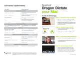 Nuance Dragon Dictate pour Mac Guide de démarrage rapide