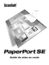 ScanSoft PaperPort SE Le manuel du propriétaire