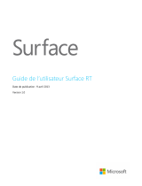 Microsoft Surface RT v1.0 Le manuel du propriétaire