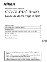 Mode Coolpix B600 Black Le manuel du propriétaire