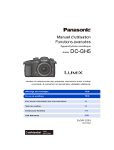 Panasonic DC GH5 Manuel utilisateur