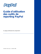 PayPal Reporting 2012 Mode d'emploi