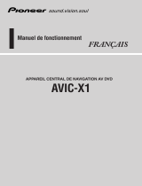 Pioneer AVIC X1 Le manuel du propriétaire