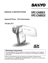 LOGICOM-SANYO XACTI VPC-CA65EX Le manuel du propriétaire