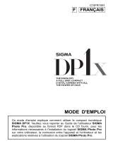Sigma DP1X Le manuel du propriétaire