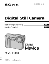 Sony Mavica MVC FD81 Le manuel du propriétaire