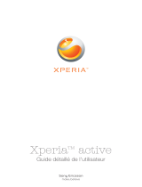 Sony Xperia Active Manuel utilisateur