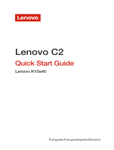 Lenovo C2 Manuel utilisateur