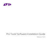 Avid Digidesign Pro Tools 10.0 Guide d'installation