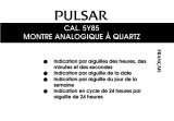 Pulsar 5Y85 Le manuel du propriétaire