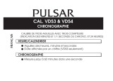 Pulsar PT3943X1 Le manuel du propriétaire