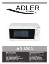 Adler AD 6203 Le manuel du propriétaire