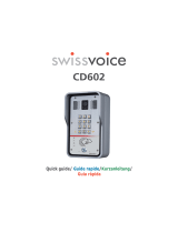 SwissVoice CD602 Manuel utilisateur