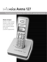 SwissVoice Avena 127 Manuel utilisateur