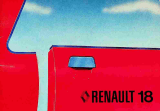 Renault 18 Le manuel du propriétaire