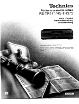Panasonic RSTR373 Le manuel du propriétaire