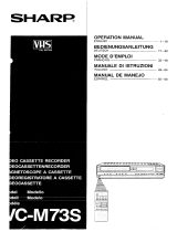 Sharp VC-M73S Le manuel du propriétaire