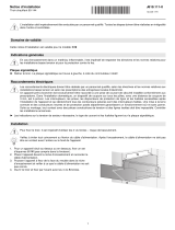 V-ZUG 619 Guide d'installation