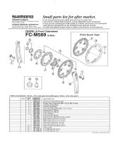 Shimano FC-M569-5 Exploded View