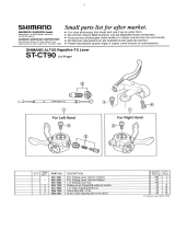 Shimano ST-CT90 Exploded View