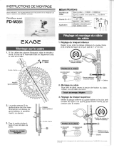 Shimano FD-M351 Service Instructions