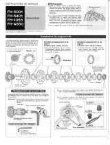 Shimano CS-6400 Service Instructions