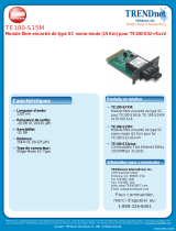 Trendnet TE100-S15M Fiche technique