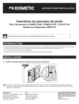 Dometic 106863.214B, 3106863.214C, 3313470.164 Guide d'installation