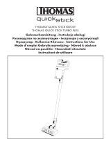 Thomas Quickstick Turbo Plus Le manuel du propriétaire