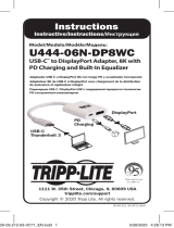Tripp Lite Instructions U444-06N-DP8WC Mode d'emploi