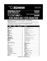 Zojirushi CD-NAC40/50 Le manuel du propriétaire