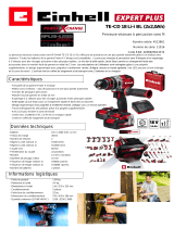 EINHELL TE-CD 18 Li-i BL (2x2,0Ah) Product Sheet