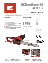 EINHELL GH-EC 2040 Product Sheet