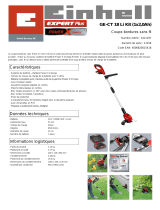 EINHELL GE-CT 18 Li Kit (1x2,0Ah) Product Sheet