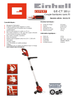 EINHELL GE-CT 18 Li-Solo Product Sheet