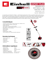 EINHELL GE-CT 36/30 Li E-Solo Product Sheet