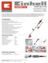 EINHELL GE-HC 18 Li T Kit (1x3,0Ah) Product Sheet