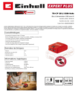 EINHELL TE-CP 18 Li USB-Solo Product Sheet