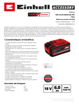EINHELL 18V 4-6Ah Multi-Ah PXC Plus Product Sheet