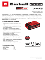 EINHELL 18V 3,0Ah Power X-Change Plus Product Sheet