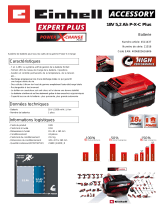 EINHELL 18V 5,2 Ah P-X-C Plus Product Sheet