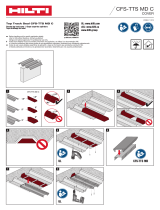 Hilti CFS-TTS MD C Mode d'emploi