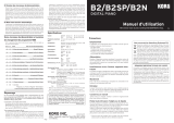 Korg B2SP Le manuel du propriétaire